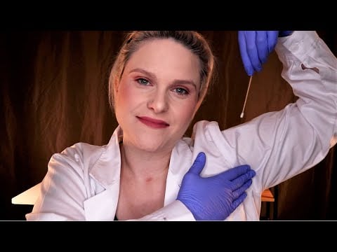 A Whispered Doctor ASMR Check Up: Hyperhidrosis