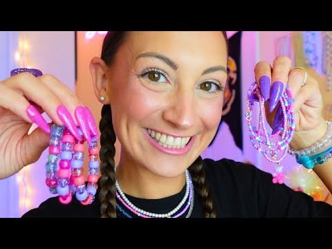 ASMR Jewelry I've Made Lately & Love🩷💜🩵