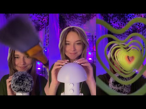 ASMR Face painting, Orb Tapping, visual tunnel triggers, and more! ASMR TikTok live replay for sleep
