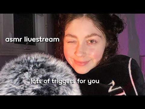 ASMR LIVESTREAM (tingles ^.^)