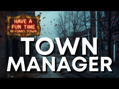 🎡 Thomas Ligotti - Town Manager | Soft Spoken ASMR + Cozy Fireplace & Thunder Ambiance