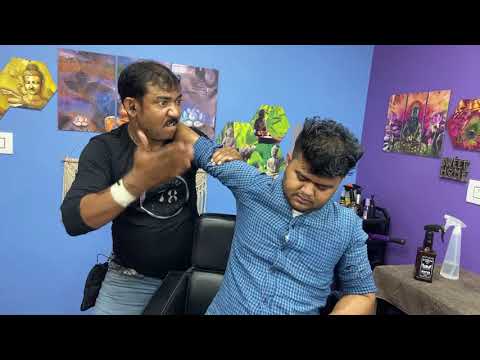 Asim the demon king live ASMR massage with ultimate cracks
