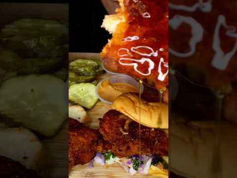 DAVE’S HOT CHICKEN #asmr #chicken #food