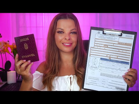 Útlevél igénylés a világ legkedvesebb ügyintézőjével (Magyar ASMR)