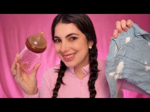 ASMR VENDENDEDORA DE ROUPINHAS E ENXOVAL DO BEBÊ | Roleplay