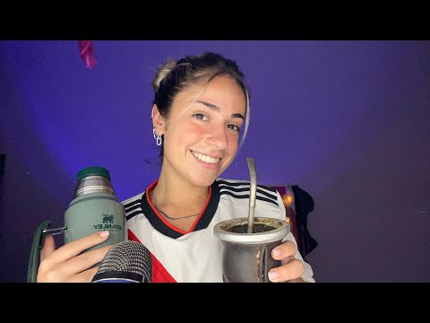 ASMR CHARLANDO Y MUCHO MATE 🧉 