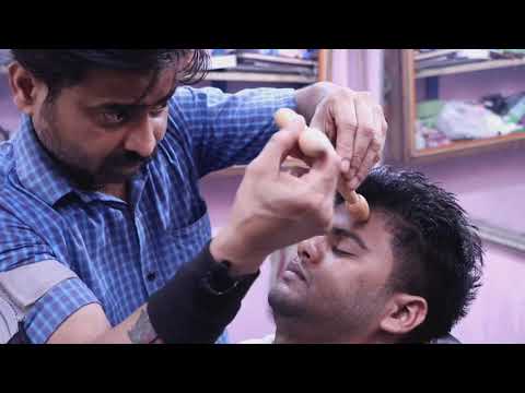 ASMR mixed tools body & head massage | relaxing deep tissue asmr massage by Indian barber