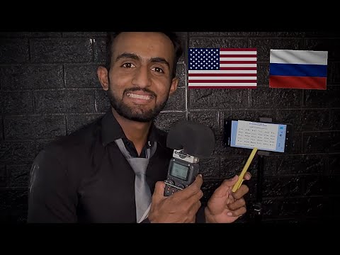 ASMR Teaching You Russian Alphabet (Cyrillic)