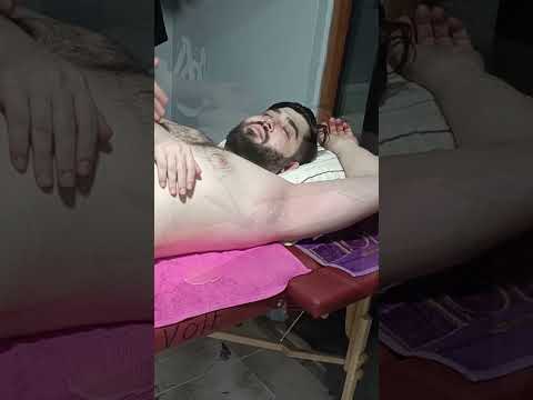 ASMR CHEST THERAPY AMAZING MASSAGE  #massage #asmr #chest #sleep #shortvideo #relax