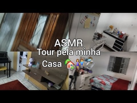 ASMR - TOUR PELA MINHA CASA! #tourpelaminhacasa  🏡❤️✨️