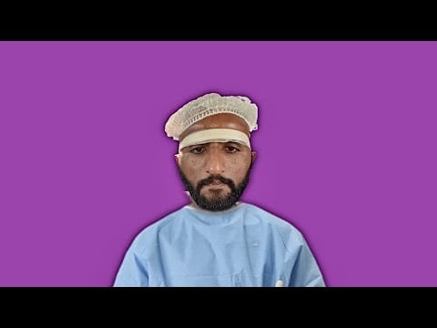 ASMR MY HAIRTRANSPLANT DONE 🤧