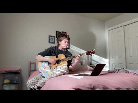 A cover of the first minute of “I Bet on Losing Dogs” by Mitski