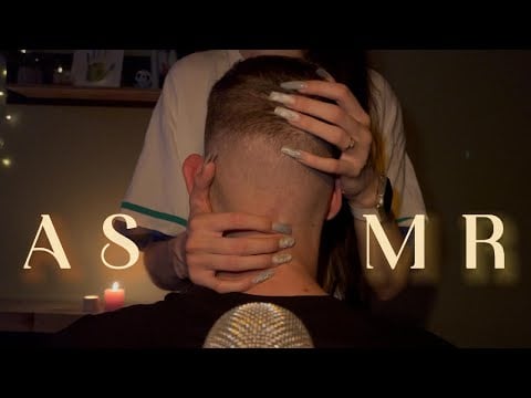 ASMR | Scalp Scratching & Head Massage 💆🏻‍♂️🤤