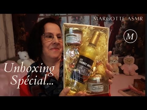 Asmr français,  "Spécial Unboxing" Merci Nadège 🥰😘❤️🙏🎅🎄