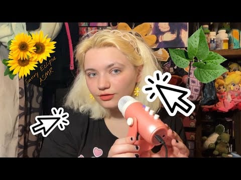 🌻 ASMR: Tapping in Patterns (+ sketchbook, rambling, hand sounds)