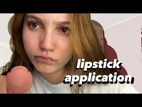ASMR Lipstick Application on You 👄💋💄