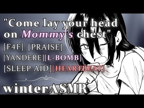 [F4F] Yandere Mommy Girlfriend Cuddles You In Bed [Willing Listener] [Heartbeat] [L-Bombs] [Praise]