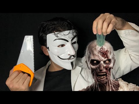 ASMR - ERES un ZOMBIE y EXPERIMENTO CONTIGO🧟