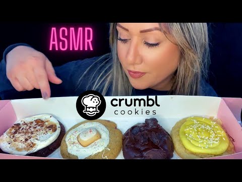 ASMR CRUMBL COOKIES MUKBANG 먹방 *FIRST TIME* | Soft Eating Sounds
