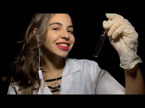 ASMR EXAME DOS NERVOS CRANIANOS