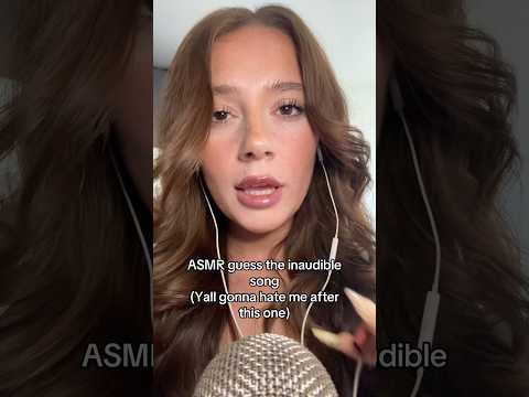 ASMR guess the silent song