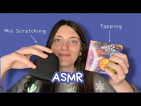 Mic Scratching & Tapping | ASMR A SORPRESA! 💙