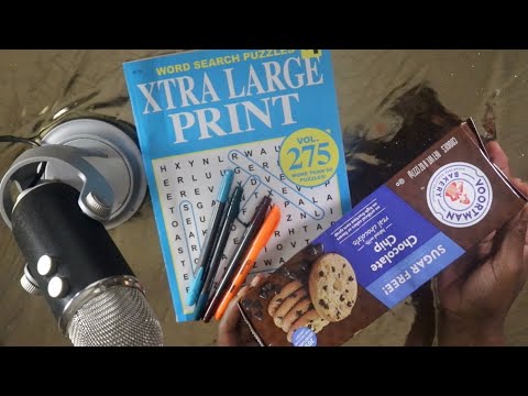 Sugar-Free Chocolate Chips ASMR Word Search Office Supplies, Ah Venice