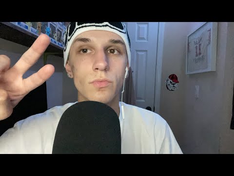 ASMR// Fast and AGGRESSIVE Hand Sounds and Mouth Sounds (+ random triggers)
