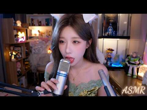 ASMR Every Detail Reaches Both Ears ✨ Ear Covers, Soft Brush & Slow Triggers | 2Hr