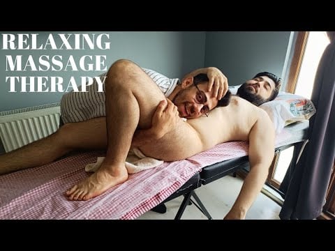 ASMR Massage Experience with Soft Sounds and Light Touches - chest,leg,back,foot,belly massage