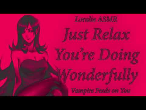ASMR Vampire Bartender Feeds on You F4A