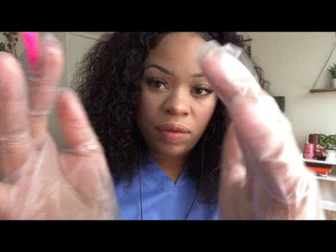 ASMR Examining Your Face