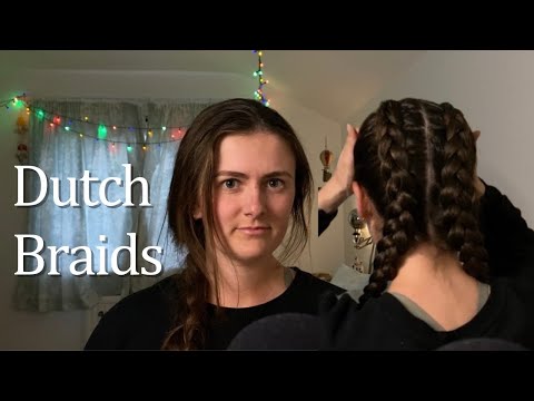 [ASMR] Hair Braiding | No talking | Hair play, styling, precise movements