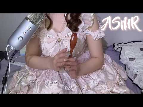 ASMR Princess Tends To You 👑 Gentle Ear Cleaning & Sleep Triggers (Very Soft Spoken)