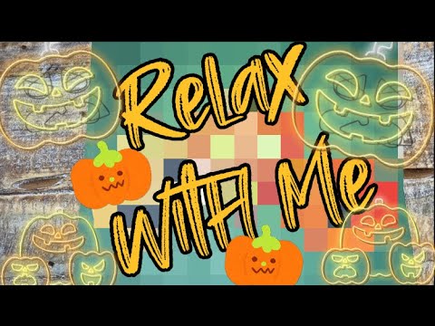 ASMR VISUAL & SOUND TRIGGERS: JACK O’ LANTERNS 🎃 STICKER PUZZLE #538