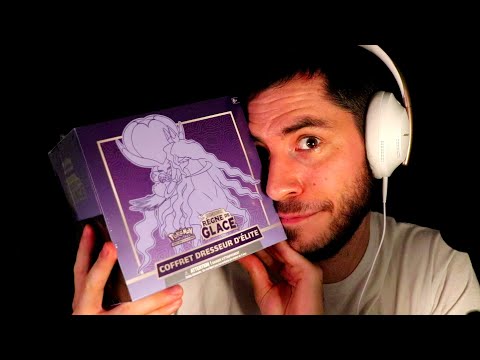 ASMR Pokemon Coffret Dresseur Elite Regne de Glace
