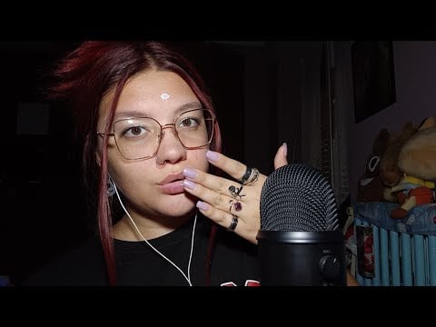 SPIT PAINTING & EXTRA MOUTH SOUNDS 😴💜💦 | ASMR ITA