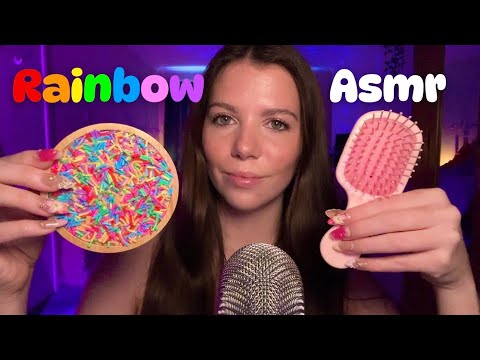 ASMR but it’s all colours of the RAINBOW 🌈 