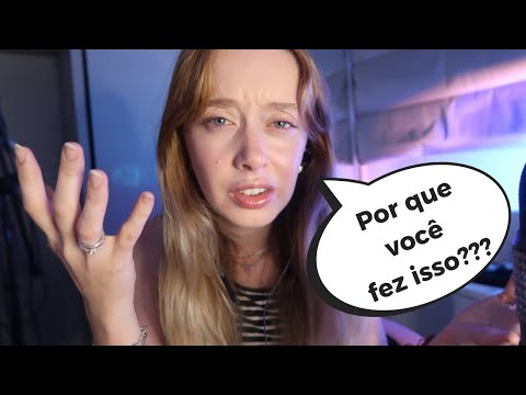 ASMR NAMORADA CIUMENTA (mas você não colabora)