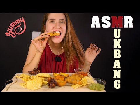 Asmr MUKBANG. Comida callejera super crujiente! ASMR español | Asmr with Sasha