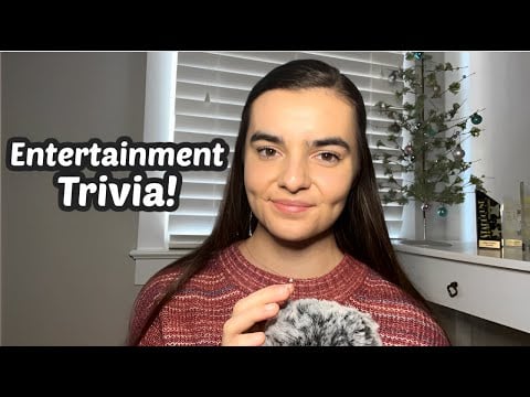 ASMR Whispering 80 Entertainment Trivia Questions | How Many Can You Get?