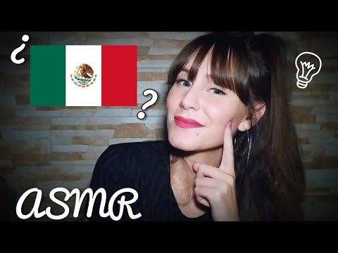 ASMR🎧 ADIVINANDO PALABRAS MEXICANAS 🇲🇽 Palabras DETONANTES || Con muchos susurros - ASMR español