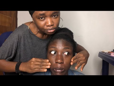 ASMR TINGLING FACE TOUCHING AND NITPICKING FOR DEEP SLEEP 😴 