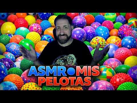 ASMR con Mis Pelotas 🎧 Sonidos Relajantes y Antiestrés