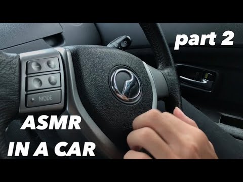 ASMR IN A CAR PT.2 🚗 *FAST TAPPING & SCRATCHING*