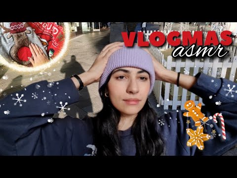 ASMR po polsku VLOGMAS grwm, przegląd sklepów, DIY, dekorowanie studia 🎄