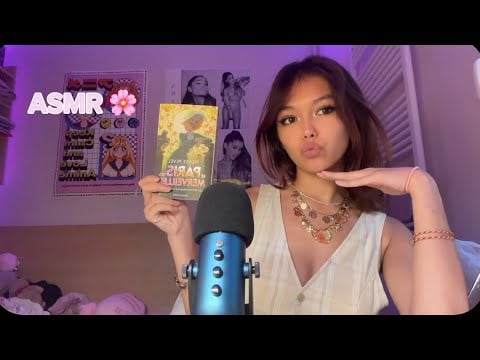 ASMR| Lecture chuchotée : Bienvenue dans un Paris rempli de fantasy 🧚