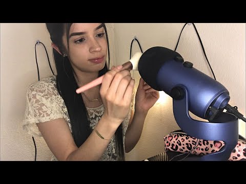 ASMR SOFT MIC BRUSHING (zipper, bag, brushing sounds)