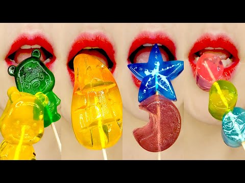 ASMR JELLY, GUMMY EATING SOUND 젤리 먹방 MUKBANG