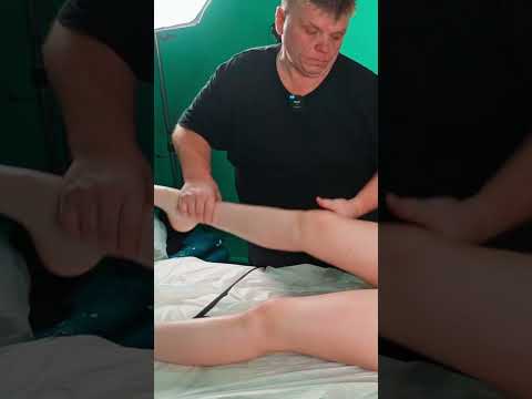 Foot ASMR massage - deep tissue foot massage for Lisa #footmassage